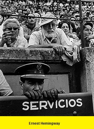 Ernest Hemingway en los toros